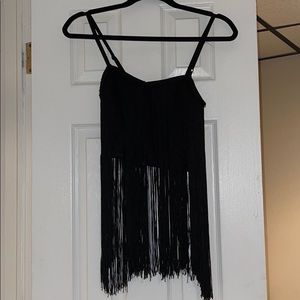 FRINGE CROP TOP